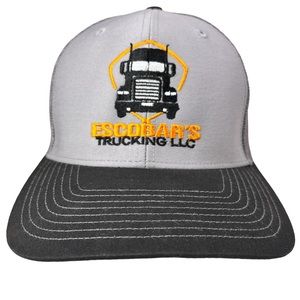 Escobar’s Trucking LLC Trucker Hat Snapback Richardson 112‎